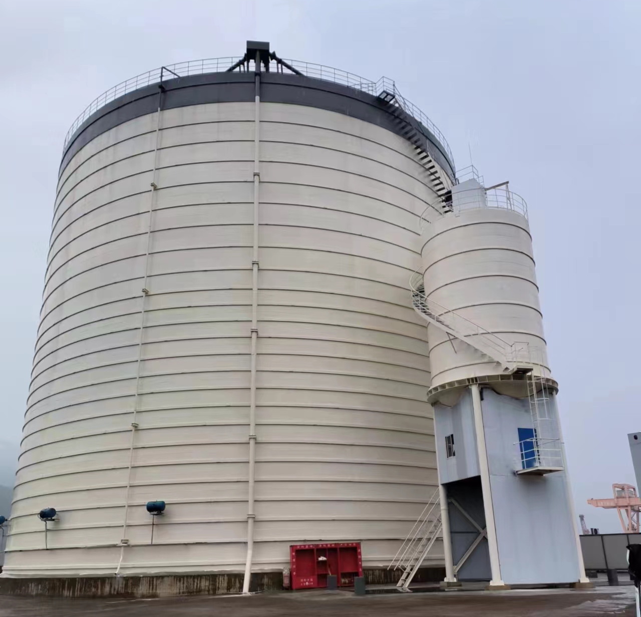 乾安10万吨水泥钢板库